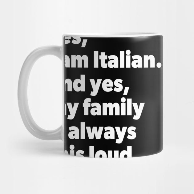 Italia product - Funny Italian Family print by Vector Deluxe